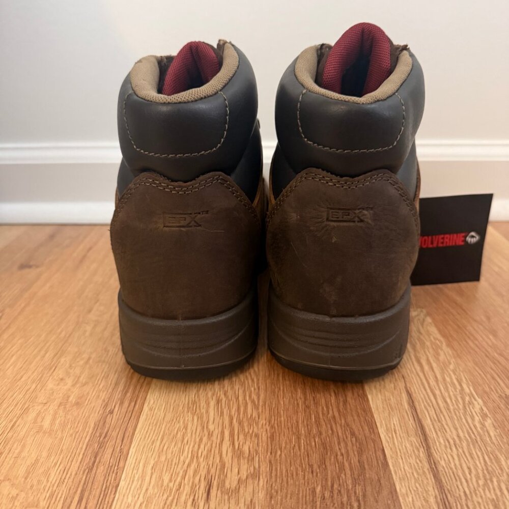 Wolverine Cabor 6" Waterproof Composite Toe Boots | Dark Coffee | Men’s 9 EW - Picture 5 of 12